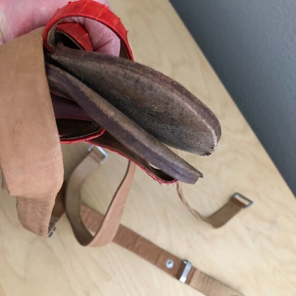 L.A.M.B. Myra Ankle Wrap Sandals - Picture 7 of 9